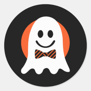 Adesivo Fantasma do Dia das Bruxas Cara Homens Mulheres Cr