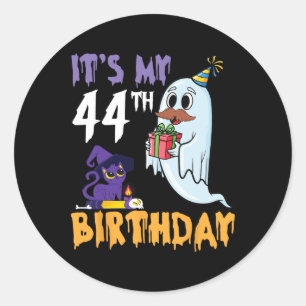 Adesivo Fantasma Engraçado É a minha festa de aniversário