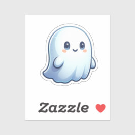 Adesivo fantasma feliz