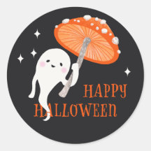 Fantasma Fofo Feliz Halloween