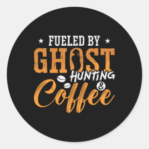 Adesivo Fantasma Hunter Alimentado Por Fantasma Caçando Co
