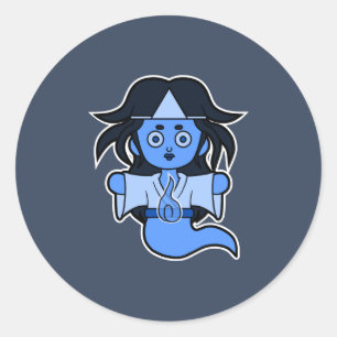 Adesivo Fantasma japonês assustador