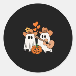 Adesivo Fantasma Jogando Violão Para Os Amantes De Hallowe