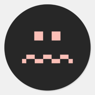 Adesivo Fantasma Vulnerável do Arcade Video Game