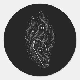 Adesivo Fantasmas Coffin Creepor Grunge Alternativo Alt