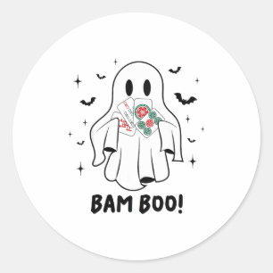Adesivo Fantasmas de Halloween Bam Boo Mahjong Fantasia Ro