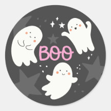 Fantasmas Fofos Halloween BOO