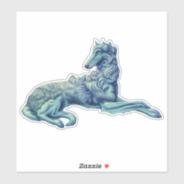 Adesivo Fantasy Borzoi Die Cut Vinyl Sticker