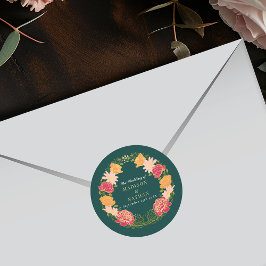 Adesivo Fantasy Encantado Casamento Floral Garden