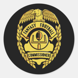 Adesivo Fantasy Football Comissário
