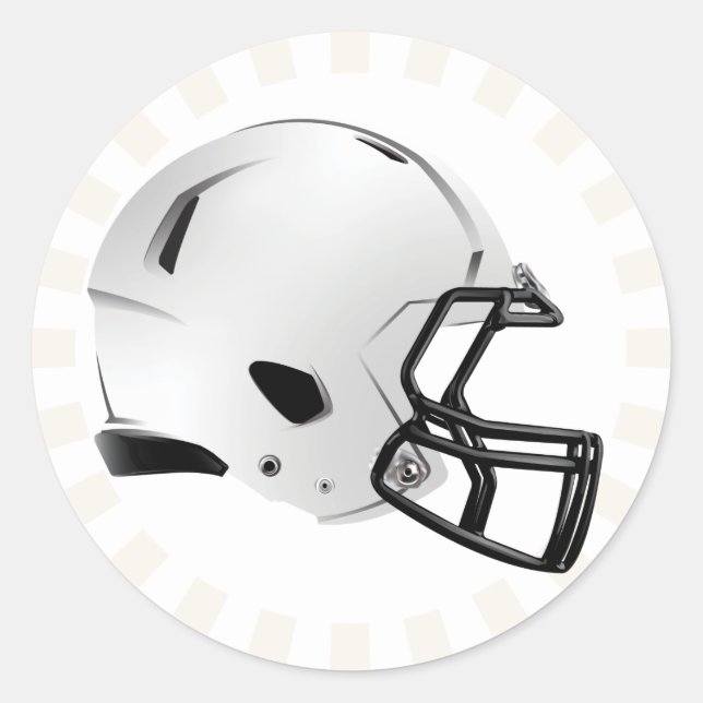 Adesivo Fantasy Football Helmet Sticker (6 conde) (Frente)