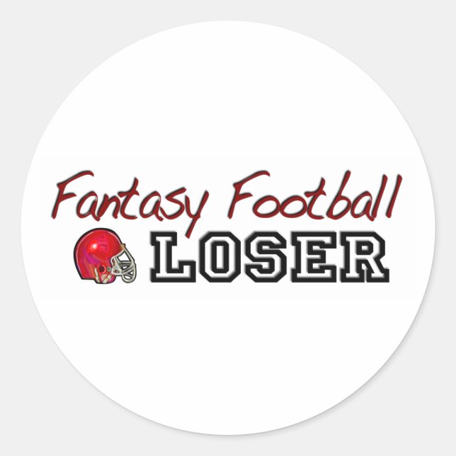 Adesivo Fantasy Futebol Loser (Frente)