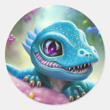 Fantasy Kawaii, um lindo e adorável dragão bebê