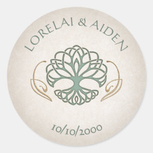 Adesivo Fantasy Medieval Celtic Wedding