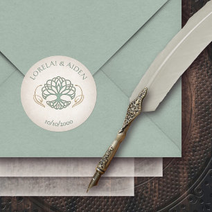 Adesivo Fantasy Medieval Celtic Wedding