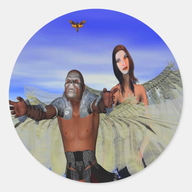 Adesivo Fantasy Moth Hunters (Frente)