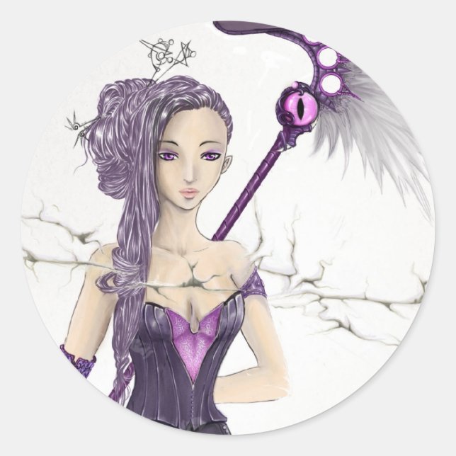Adesivo Fantasy Sorceress (Frente)