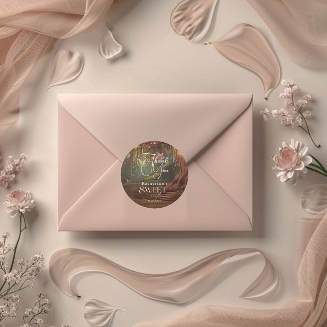 Adesivo Fantasy Woodland Encantado Forest Glow Sweet 16 (Criador carregado)