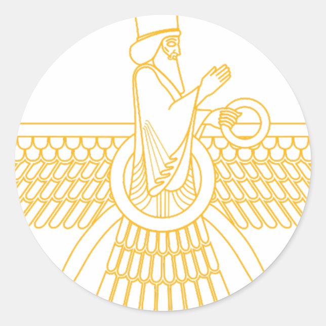 Adesivo Faravahar (Frente)