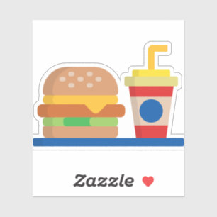 Adesivo Farinha Burger