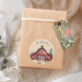 Adesivo Farmhouse Country Christmas