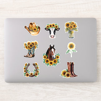 Adesivo Farmhouse Country Sunflower Collection