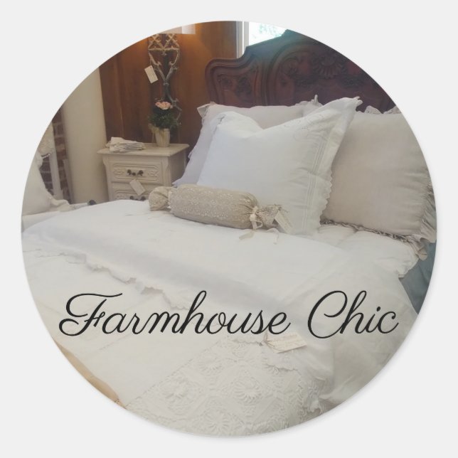 Adesivo Farmhouse Cozy Chic Bedroom (Frente)