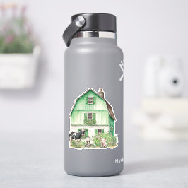 Adesivo Farmhouse Irlandês | Vinheta verde