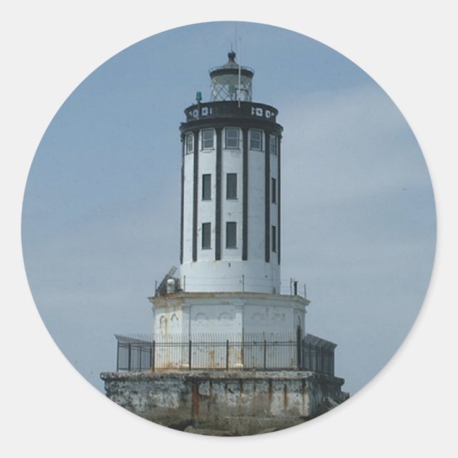 Adesivo Farol de Los Angeles Harbor (Frente)