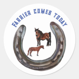 Adesivo farrier vem hoje