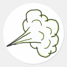 Adesivo Fart Cloud