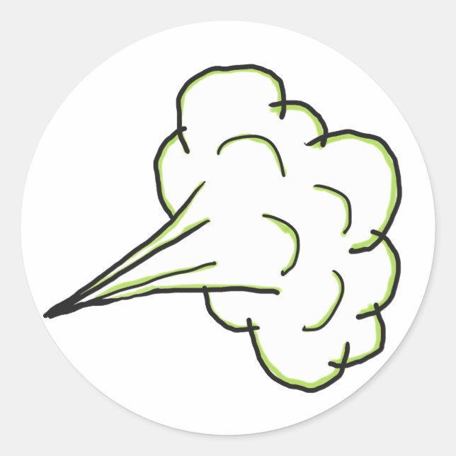 Adesivo Fart Cloud (Frente)