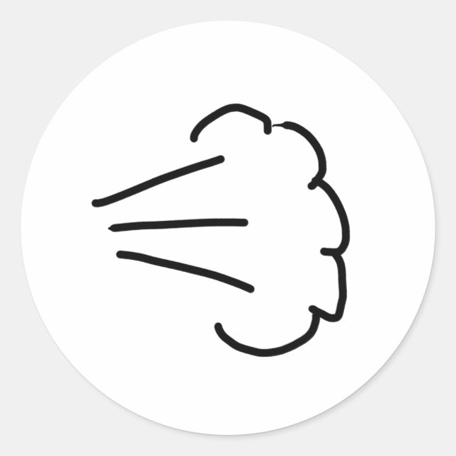Adesivo Fart Cloud (Frente)