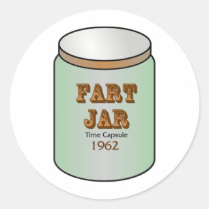 Adesivo Fart Jar Time Cápsula 1962
