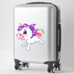 Adesivo Farting Unicorn Sticker
