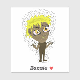 Adesivo Farty Fingers Chibi
