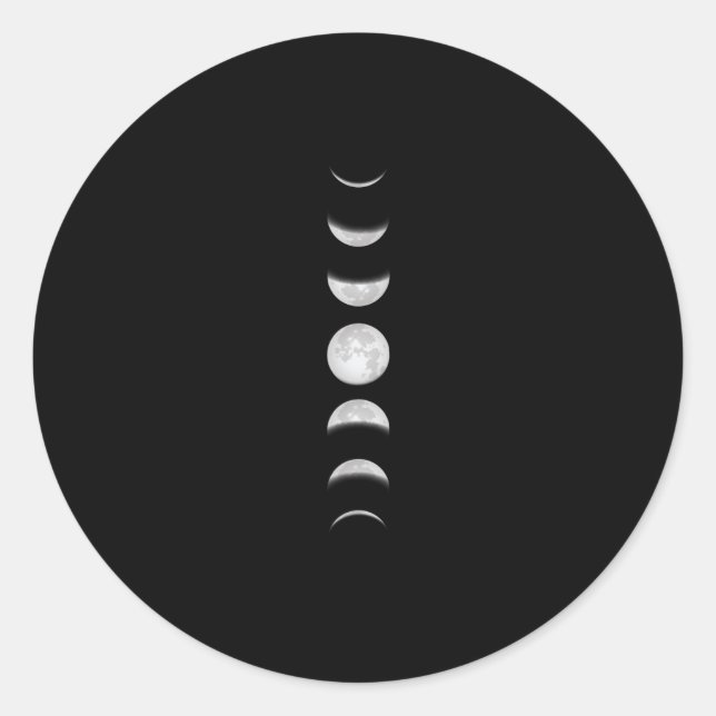 Adesivo Fases da Lua (Frente)