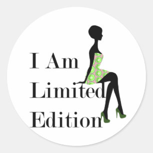 Adesivo Fashion Silhouette I Am Limited Edition Sticker