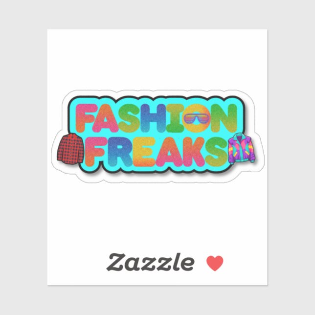 Adesivo Fashion Team Logo Sticker (Folha)
