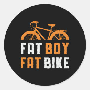 Adesivo Fat Boy Fat Bike Biker MTB Ciclismo Fatbique