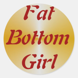 Adesivo FatBottomGirl