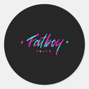 Adesivo Fatboy Squad Gym Hlevante De Peso Montando Montage