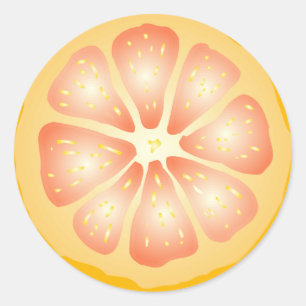 Adesivo Fatia da toranja