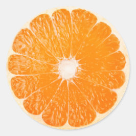 Adesivo Fatia de laranja
