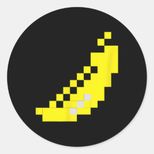 Adesivo Fatia de Pixel Bynana de Fantasia de Grupo de Vide