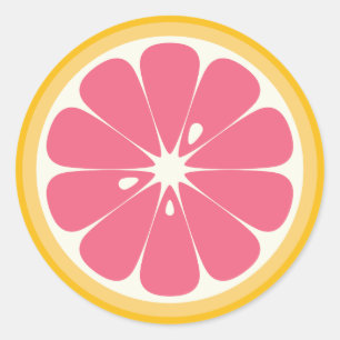 Adesivo Fatia de toranja