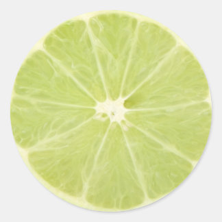 Adesivo Fatia Fresca de Fruta de limão