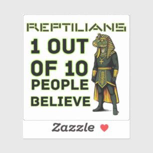 Adesivo Fato reptiliano desagradável