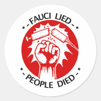Adesivo Fauci Lied Sticker