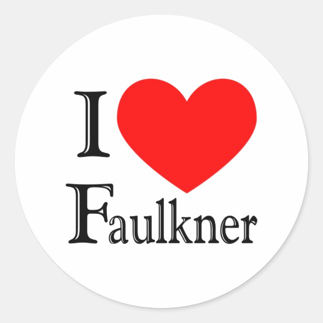 Adesivo Faulkner (Frente)